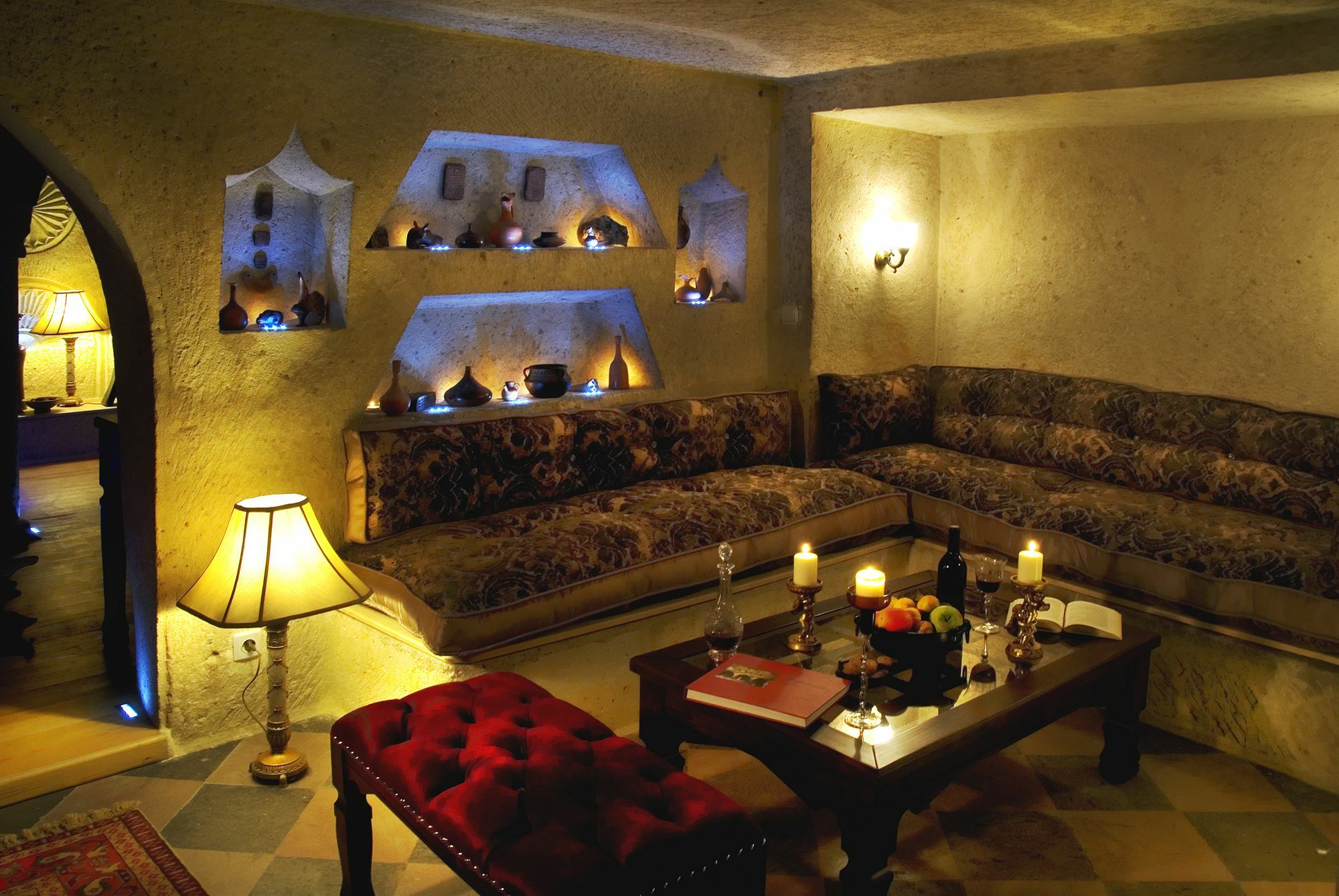 Cappadocia Perimasali Cave Hotel อูร์กุบ ภายนอก รูปภาพ